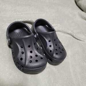 CROCS Black Toddler Shoes